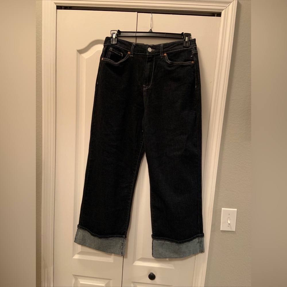 Blanknyc ladies big cuff jeans size 30